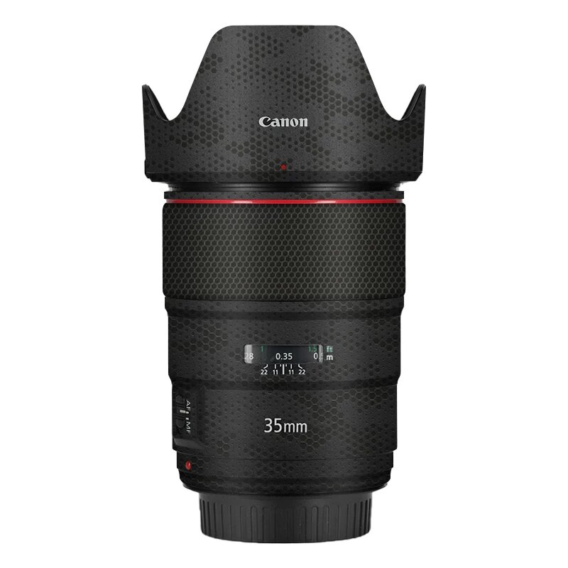 Meiben Tang 3M Змеиный Рисунок Защита Линзы для Объектива Canon EF 35mm f/1.4 II - Черный