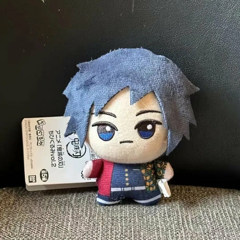 Аниме Мягкие Игрушки Клинок, Рассекающий Демонов Гию Томиока / Demon Slayer Kimetsu no Yaiba Tomioka Giyuu Мягкая Игрушка 10CM