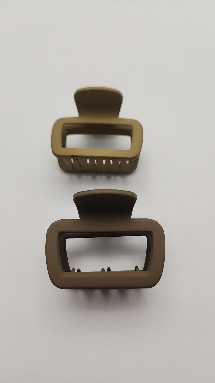 Крабики для волос, с матовым покрытием, заколка, для девочек