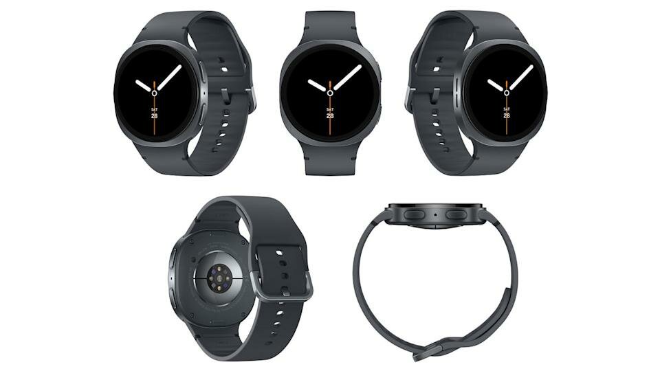 Смарт-часы Smart Watch Samsung watch 8 Black NFC, голосовой помощник, спортивные режимы