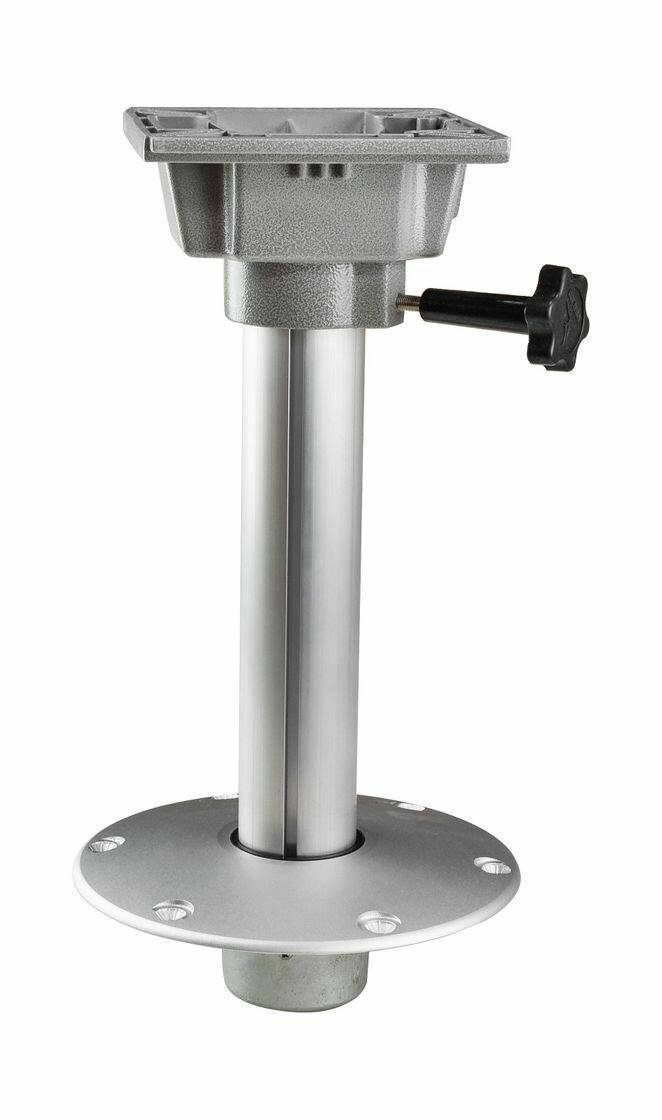 Стойка врезная с основанием под сиденье, высота 381 мм, диаметр 60 мм, диаметр основания 230 мм