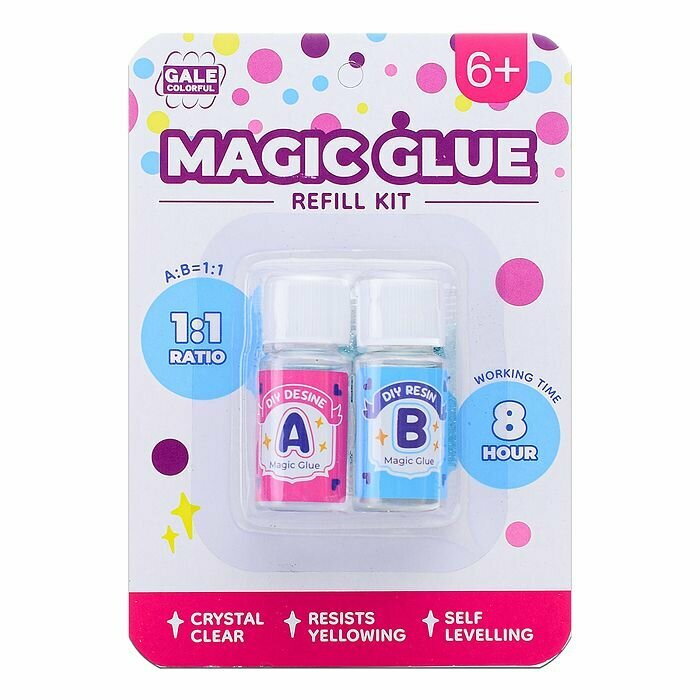 Набор для создания фигурок Oubaoloon "Творческая мастерская, Волшебный гель, в коробке