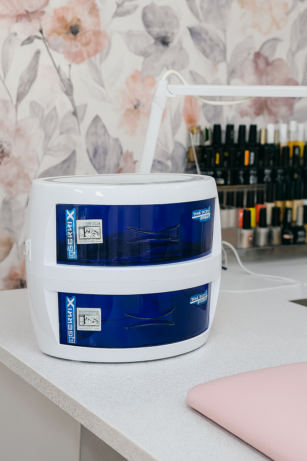 Ультрафиолетовый стерилизатор для инструментов двухкамерный Germix Rebune