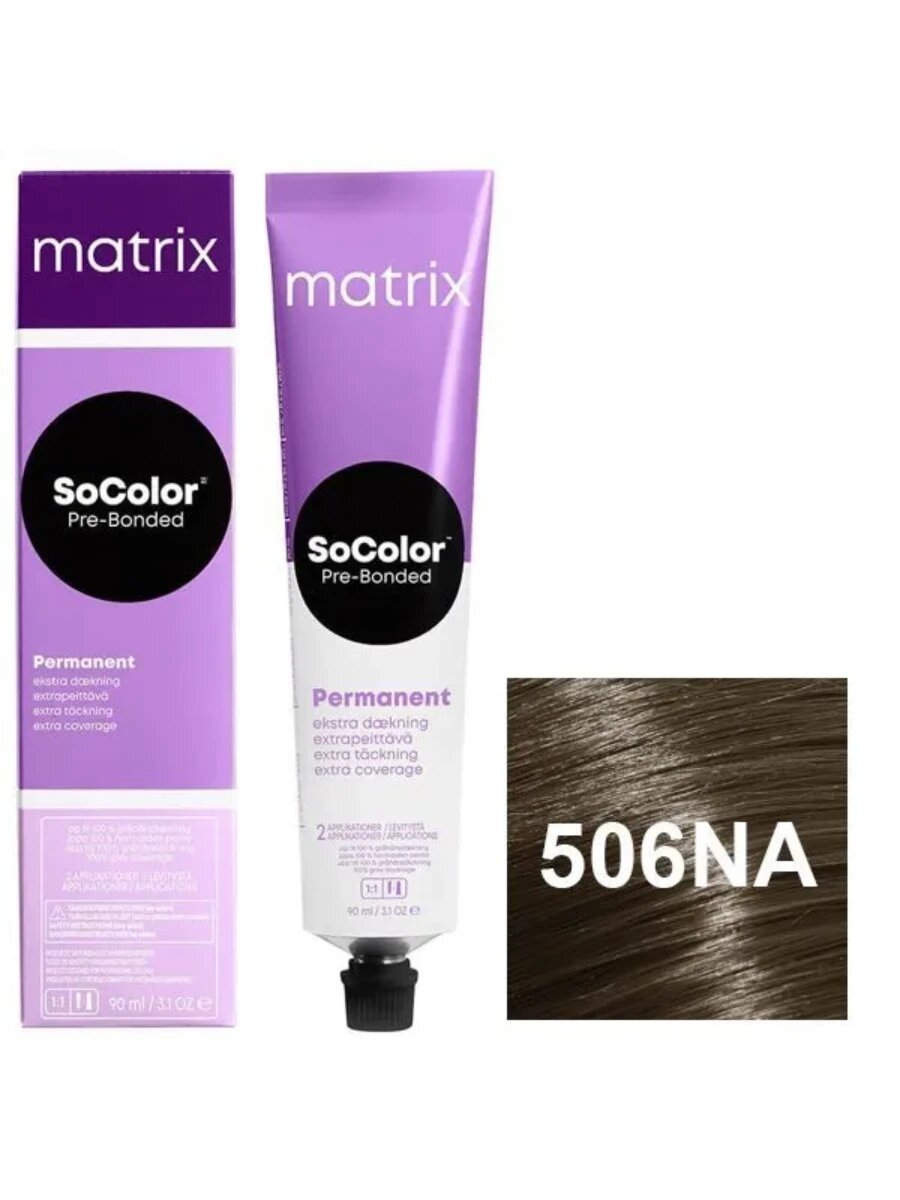 Краска для волос Matrix SoColor Pre-Bonded, 506NA (506.01)