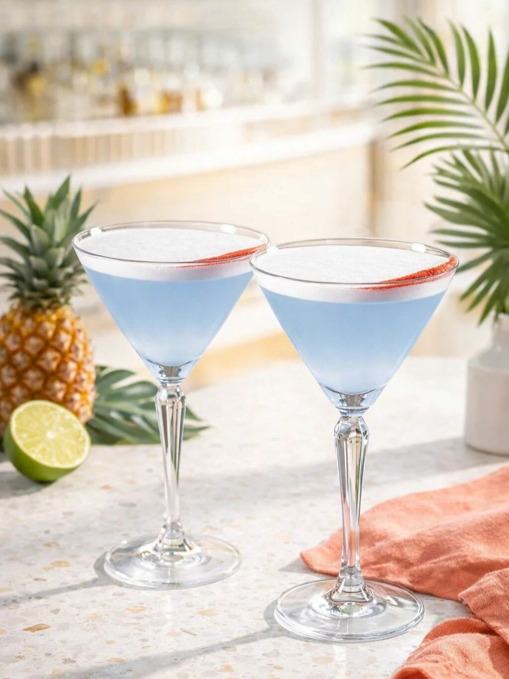 Набор бокалов для коктейлей Pasabahce "Connexion Oc" 2 шт, 215 мл. Ударопрочное стекло, для мартини, шампанского. "Hudson"