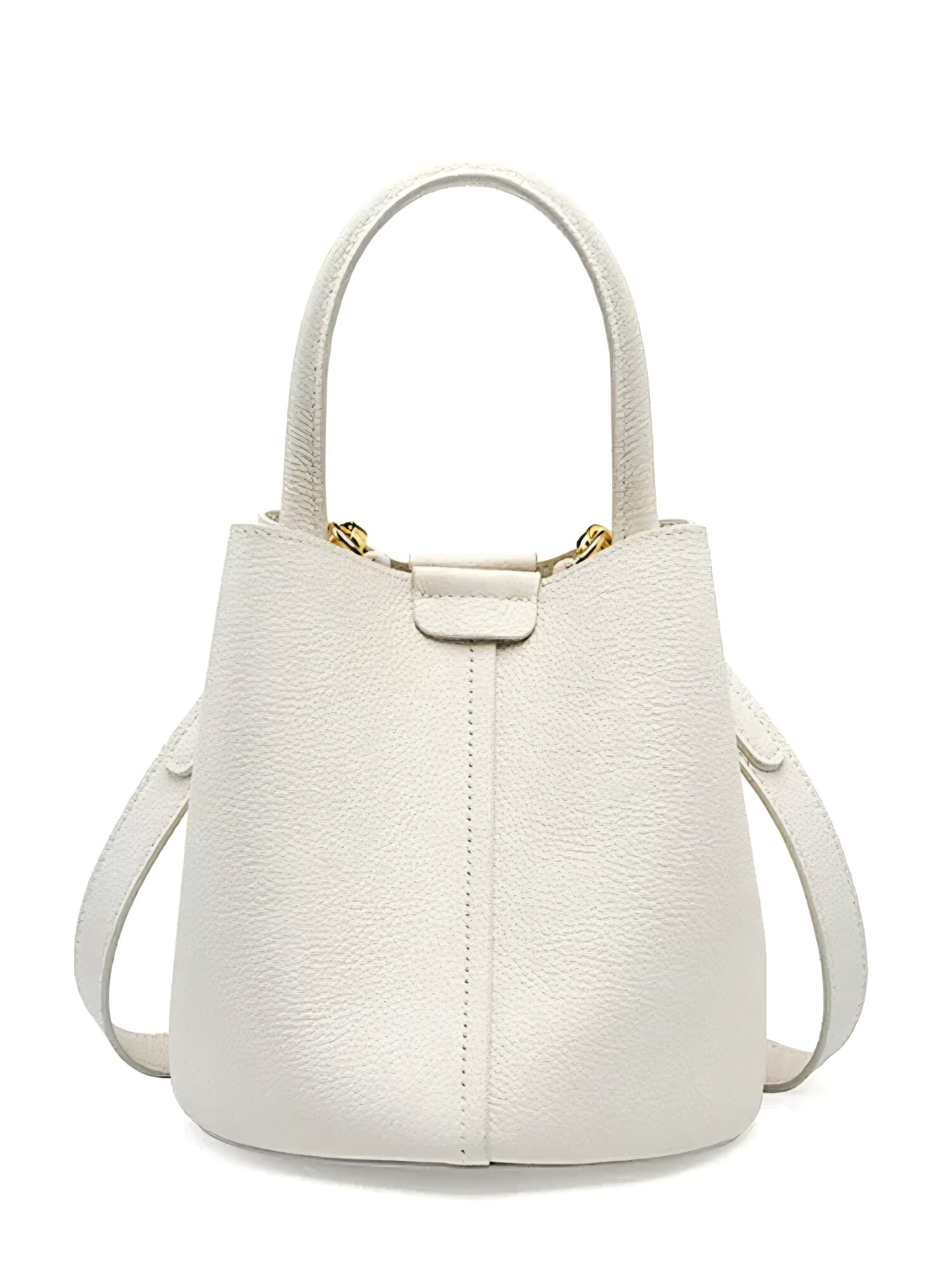 Сумка ведро  из натуральной кожи