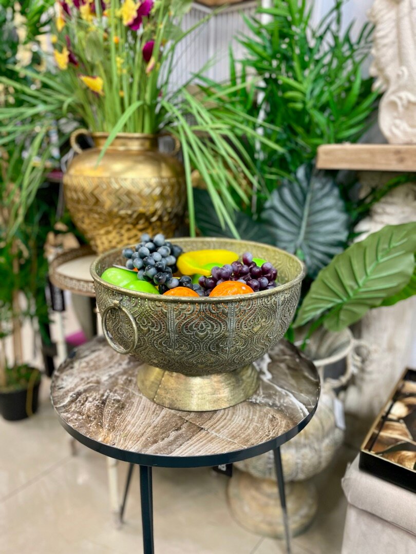 Чаша металл Casaentera CE04-57-371/2 бронза 350х350х220