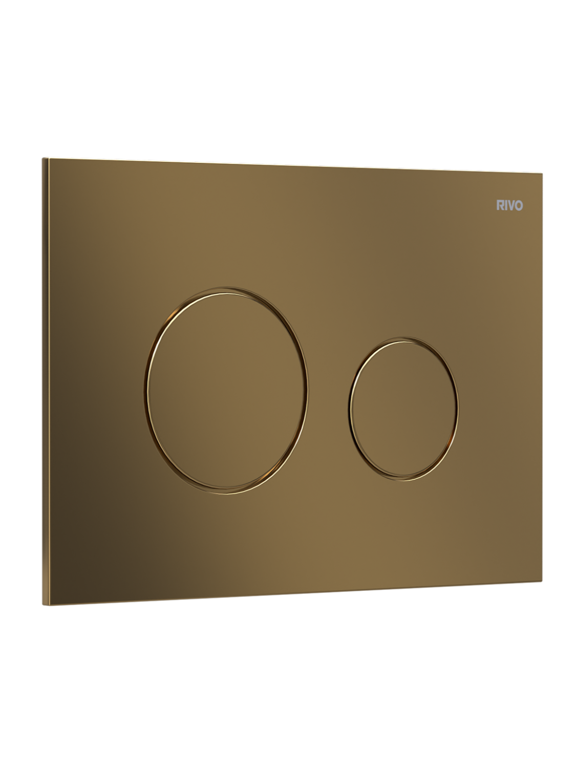 Панель смыва RIVOneo Латунь матовая 303007