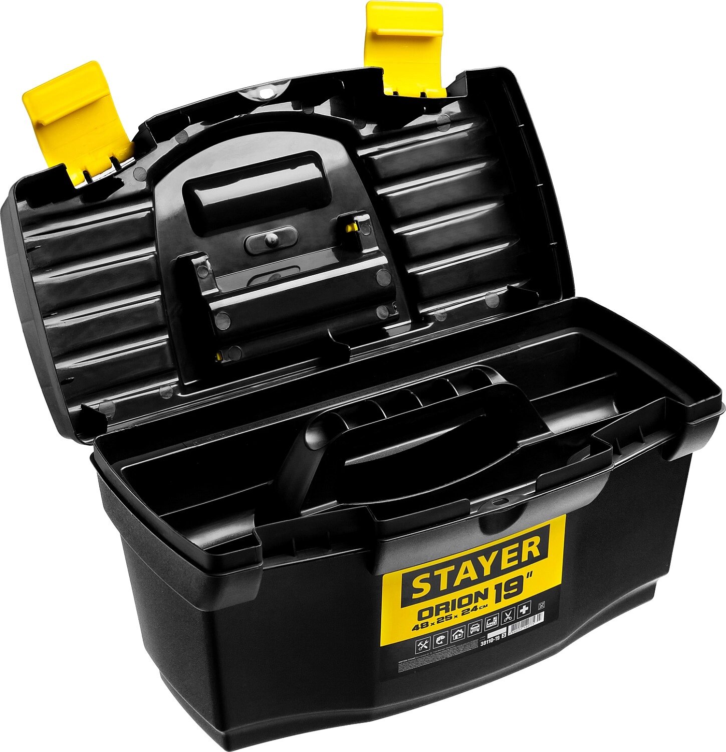 Пластиковый ящик для инструментов STAYER 38110-18_z03 — фото 1