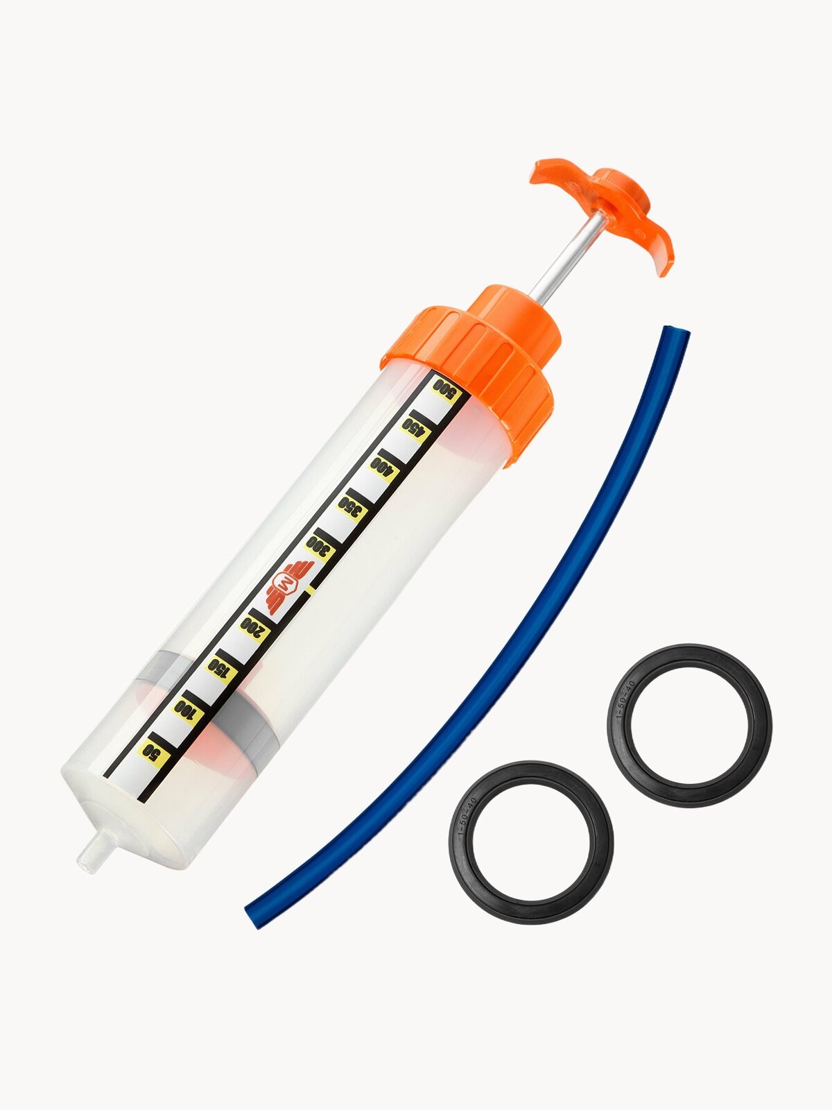 Шприц для заливки масла "механик 500" DM PLAST универсальный