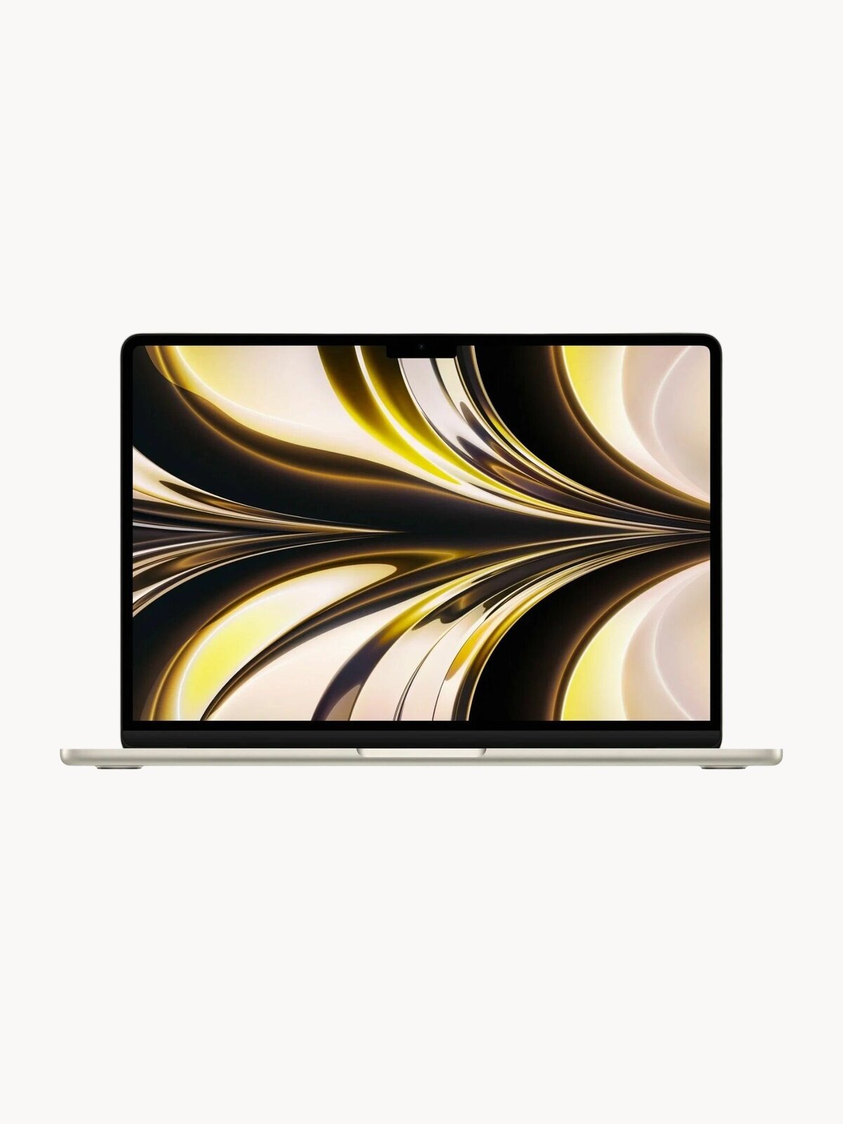 Ноутбук Apple MacBook Air 13" MC7W4 (M2 8-Core, GPU 8-Core, 16GB, 256GB), Starlight, RU гравировка
