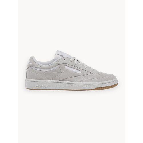 фото Кроссовки reebok club c 85, размер 8 us, серый/белый/коричневый