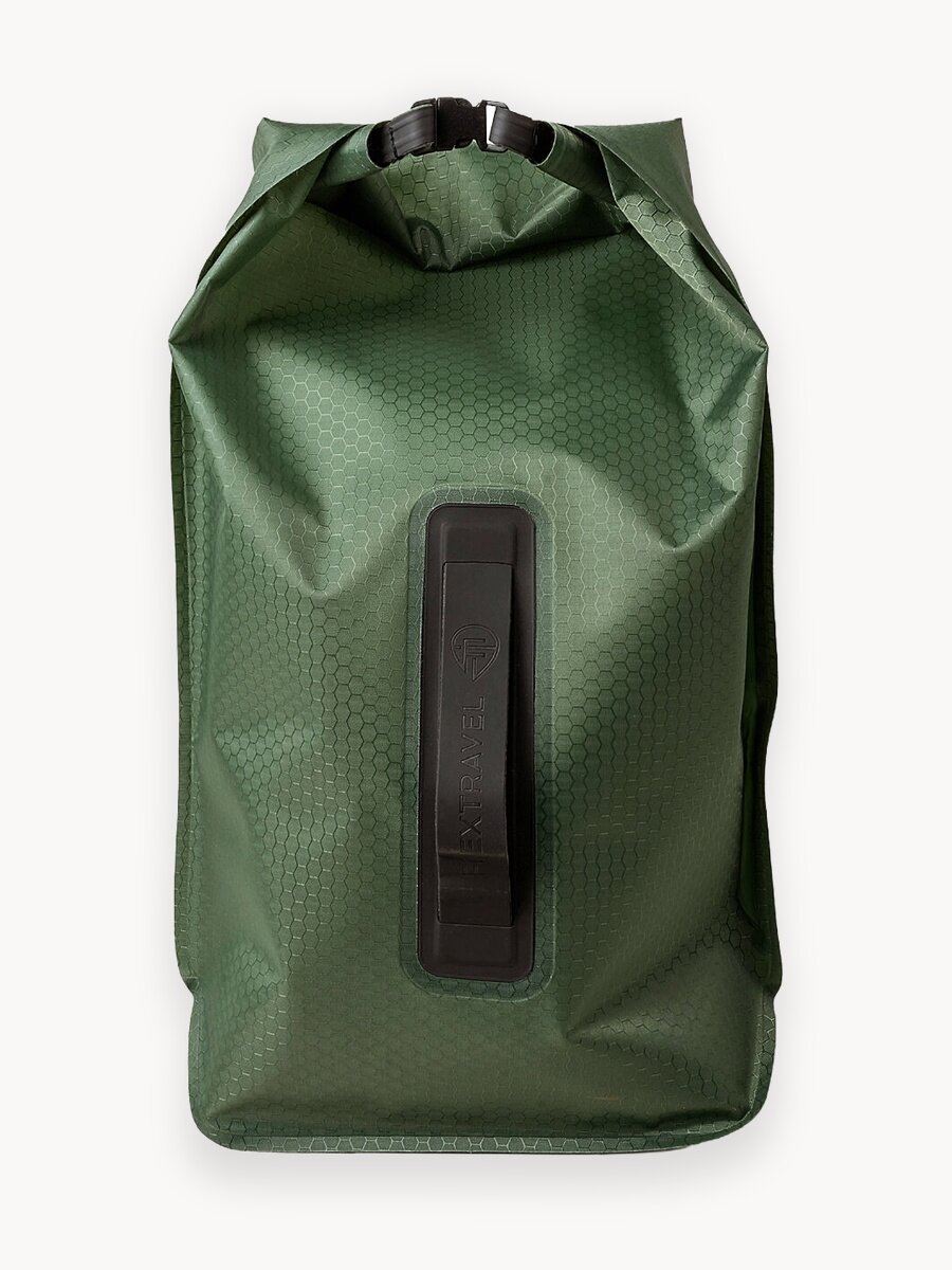 Универсальный гермомешочек FlexTravel, водонепроницаемый мешок на 4 литра, зеленый