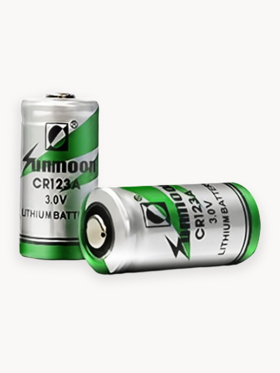 Батарейка литиевая "Sunmoon", CR123A, 3.0В, 5 шт