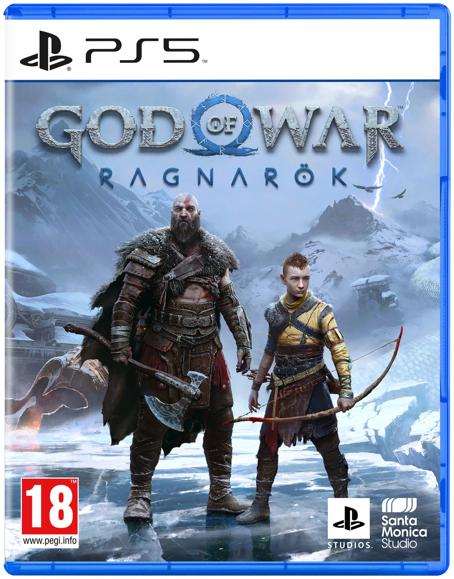 Игра God of War: Ragnarok для PlayStation 5 (PS5 Диск Русские субтитры)