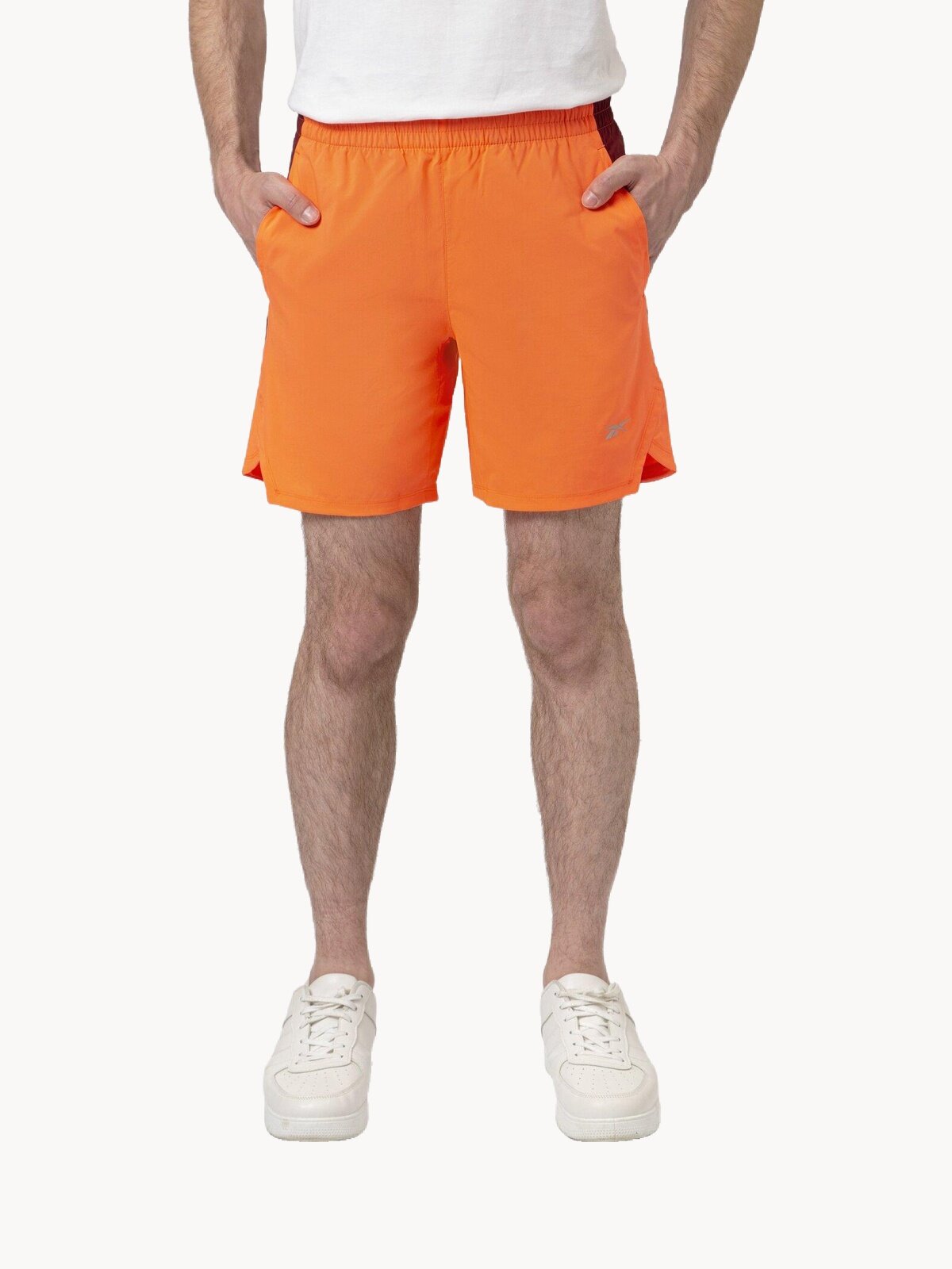 Шорты спортивные Reebok running размер L оранжевый