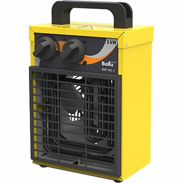 Ballu Тепловая пушка электрическая Ballu BHP-ME-2 2000Вт желтый/черный