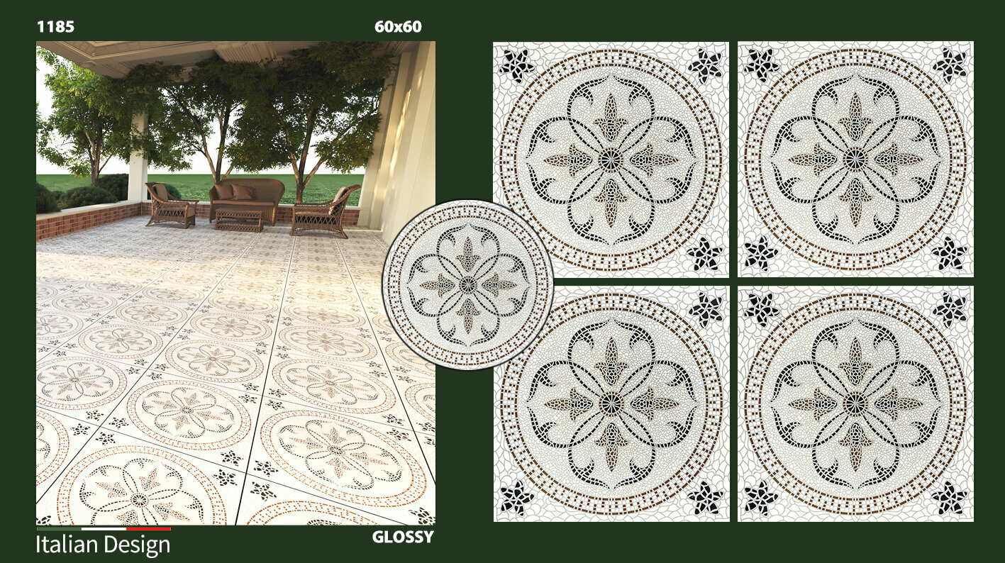 Керамогранит для пола — противоскользящий, прочный, универсальный