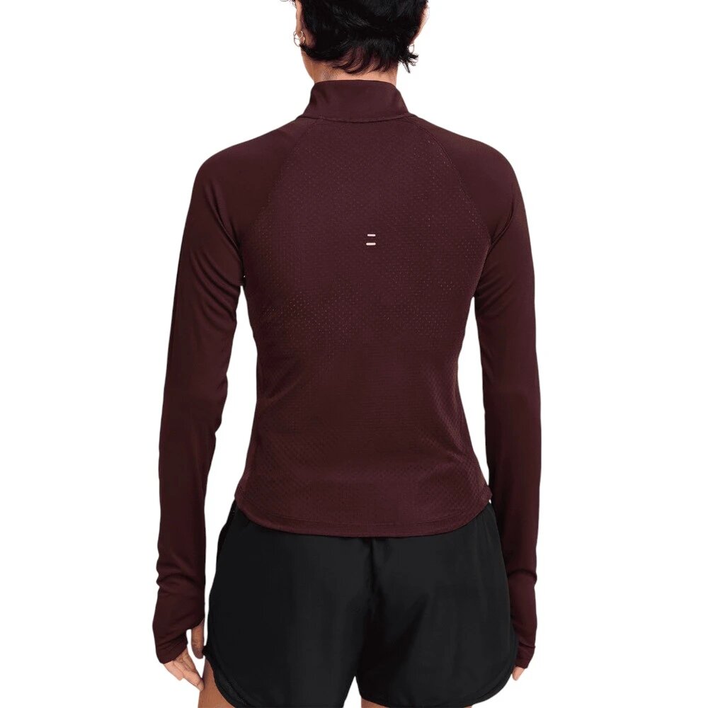 Лонгслив NIKE, размер XL, , бордовый — фото 1