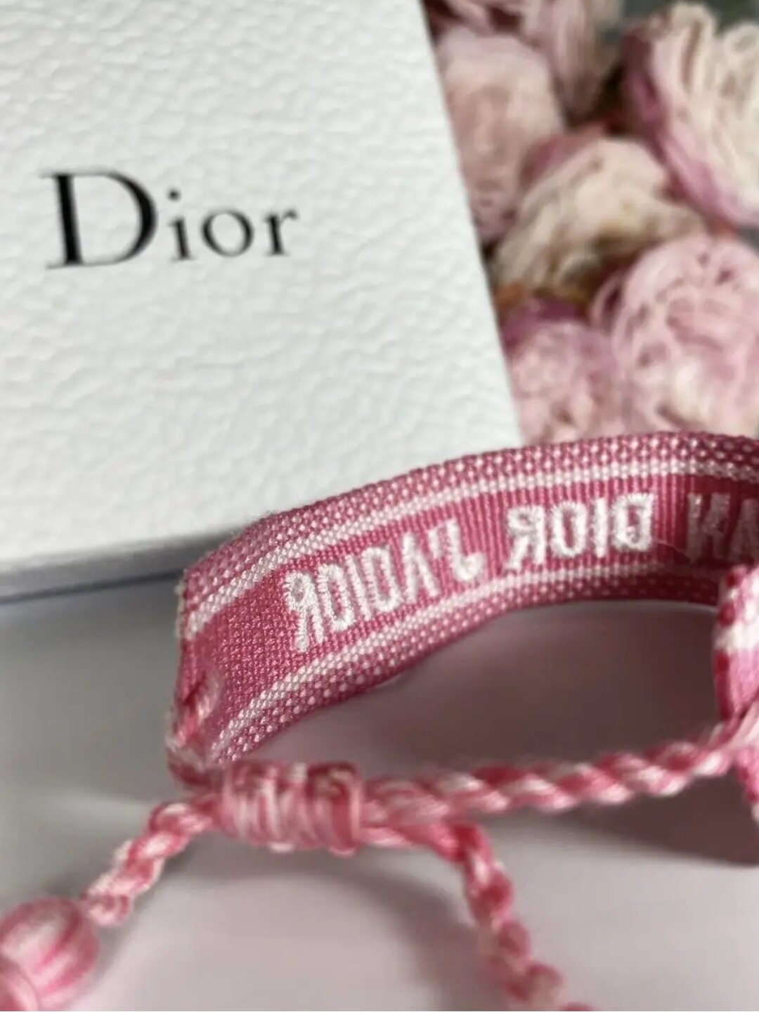 Браслет, размер 20 см, розовый — фото 1