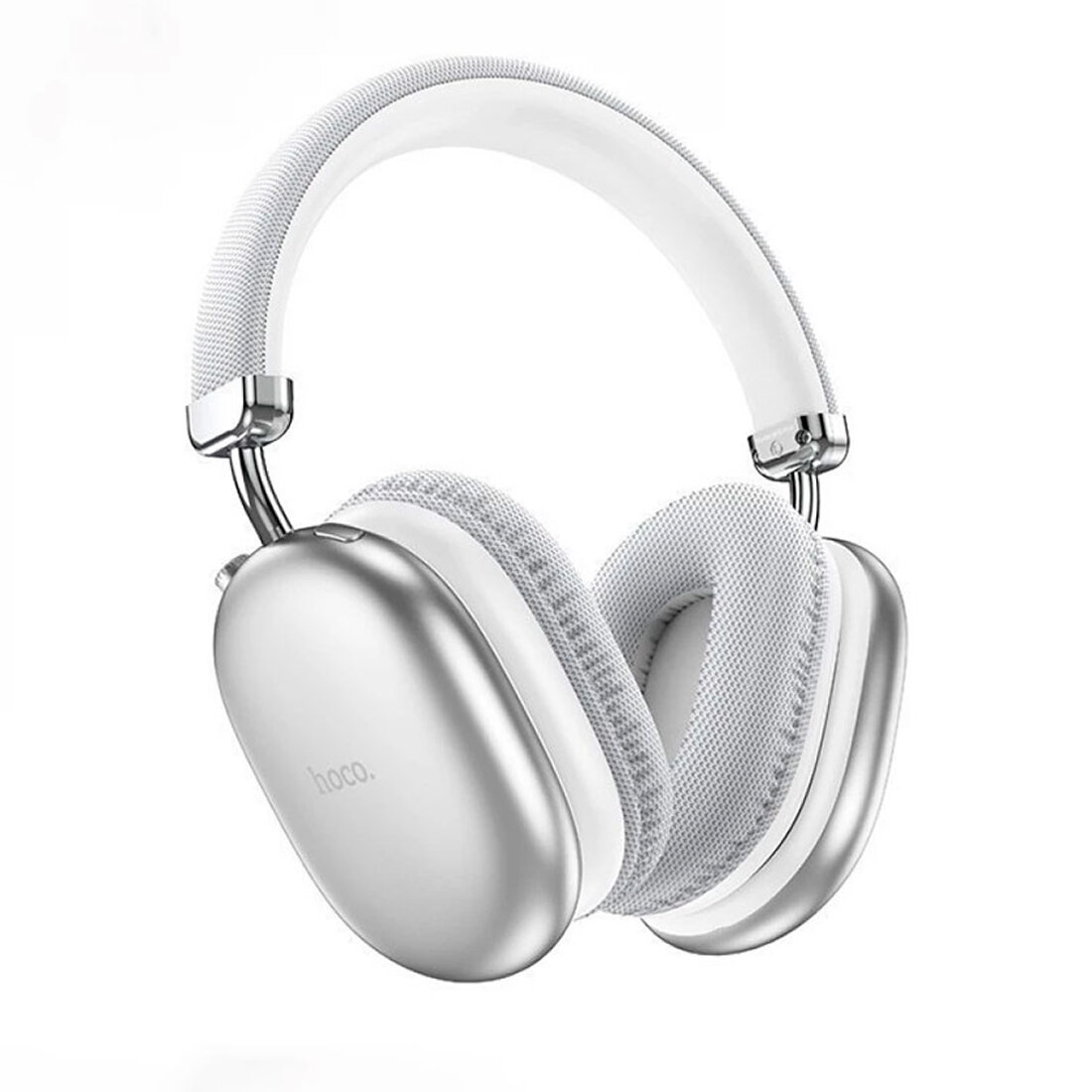 Hoco W35 MAX — белые беспроводные наушники с микрофоном и шумоподавлением