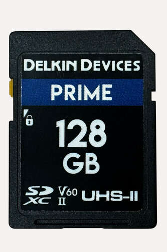 Изображение товара Карта памяти Delkin Devices Prime SDXC 128GB UHS-II V60