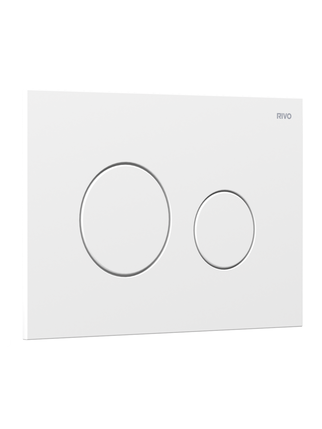 Панель смыва RIVOneo Белый матовый 303003