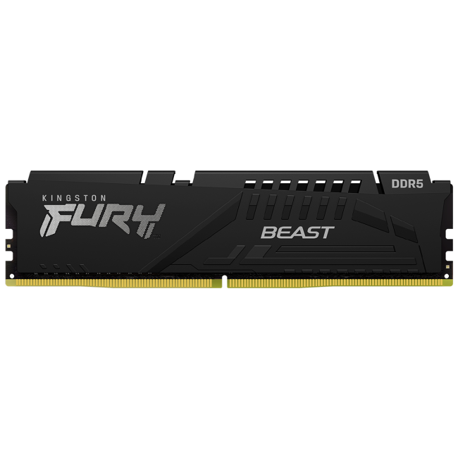 16gb kingston fury beast rgb [ddr5, 5200mhz, 2x8gb — купить по