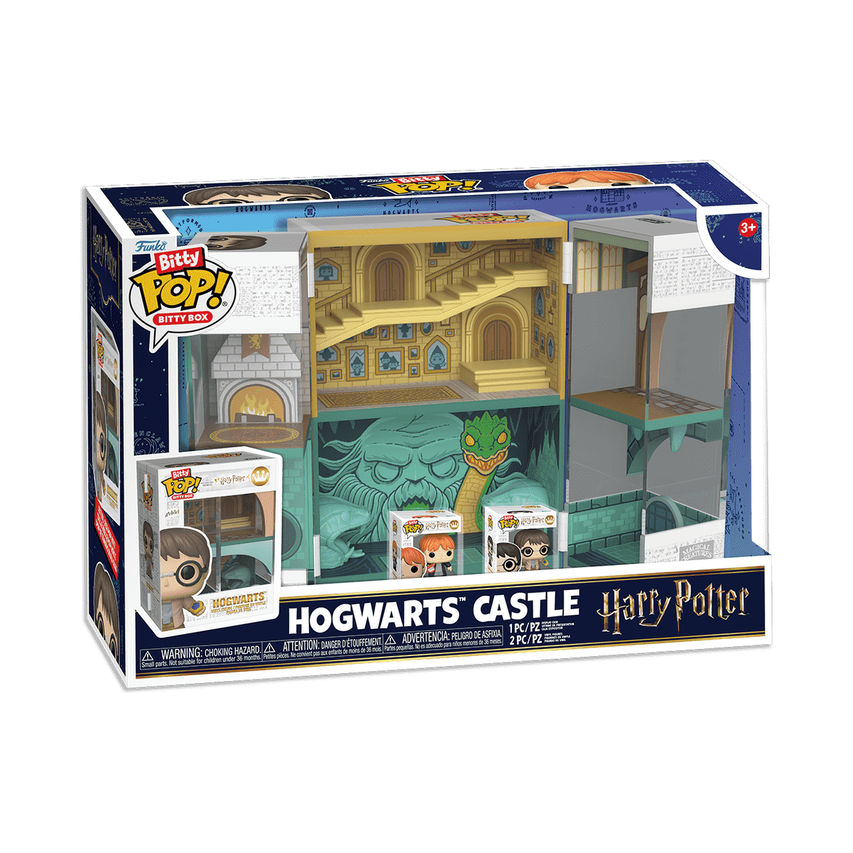 Набор фигурок Funko POP! Bitty Harry Potter - Hogwarts Castle 85533 Замок Хогвартс, 2 шт