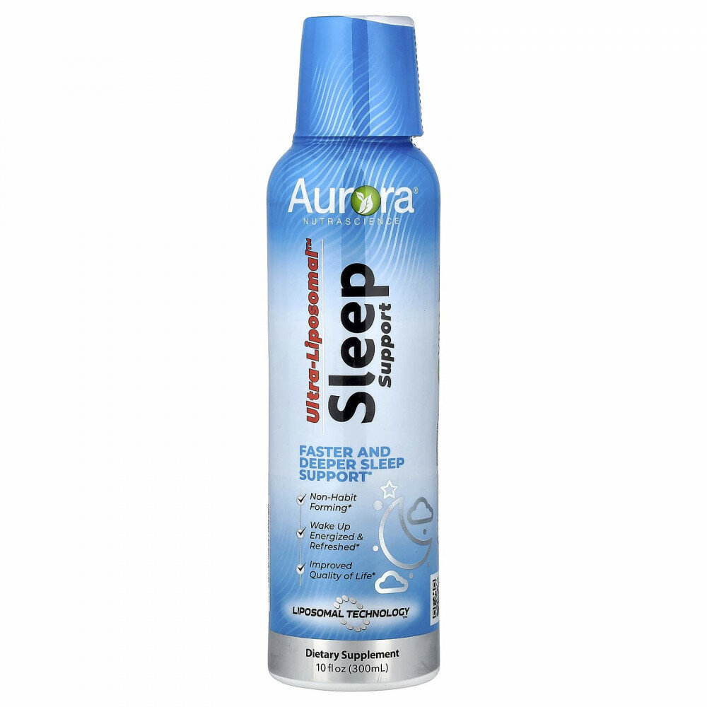 Aurora Nutrascience, Ultra-Liposomal™ для поддержки сна, 300 мл (10 жидк. унций)
