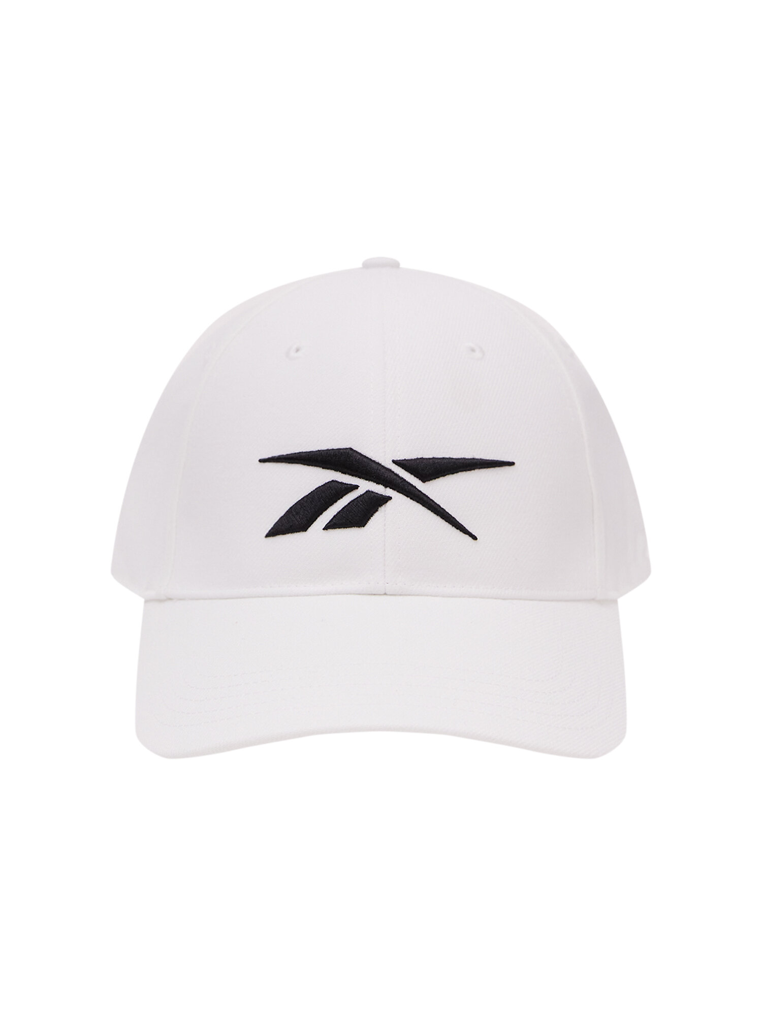 Кепка Reebok vector baseba для взрослых и детей, размер OneSize, белый, — фото 1