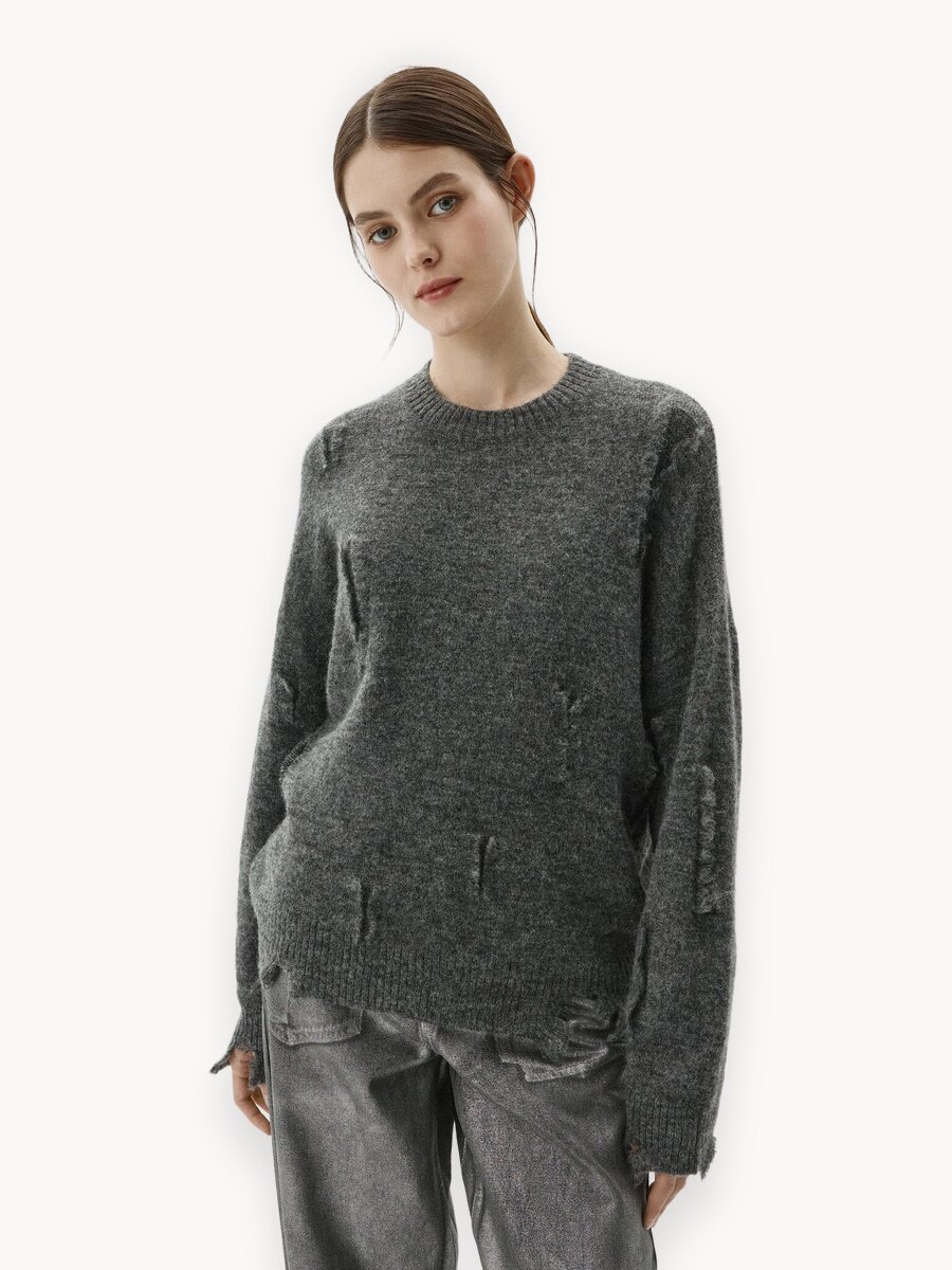 Джемпер Sela, размер L INT, антрацитовый