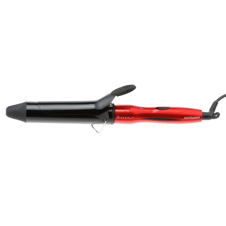 Dewal Плойка для волос Red Titanium 38 мм, 50 Вт 1 шт