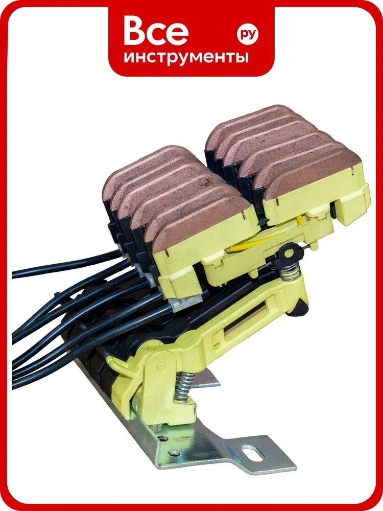 Компактный двойной токосъёмник Anneng U12, 40А, 6 жил, JDS2/40-6, 663206