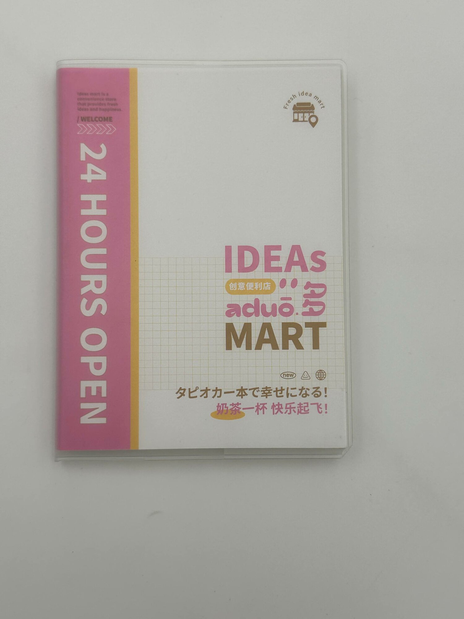 Блокнот A6 в клетку — 80 листов, плотная бумага, стильный дизайн — фото 1