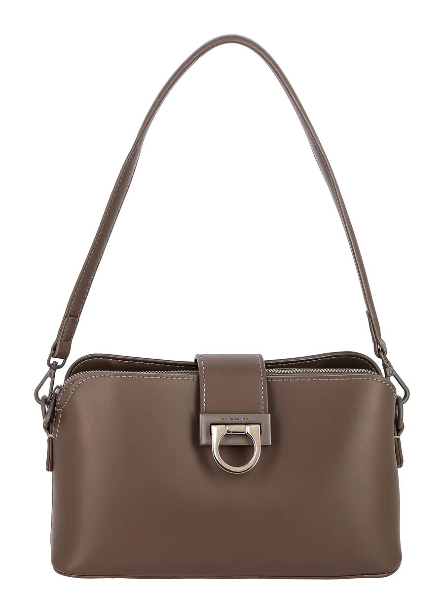 Сумка кросс-боди DAVID JONES, темно-коричневый — фото 1