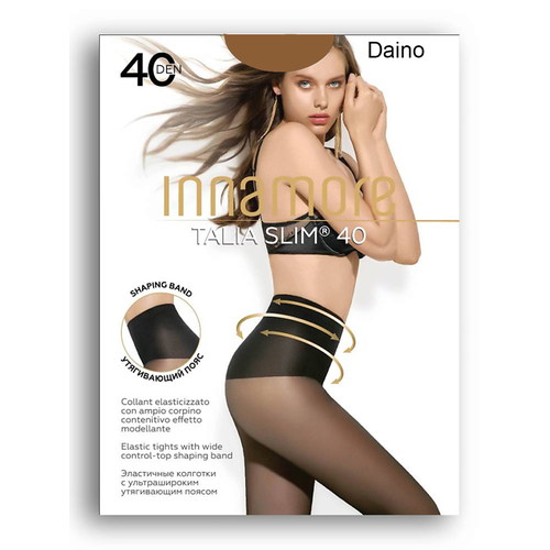 фото Колготки innamore talia slim 40, размер 4, темно-бежевый