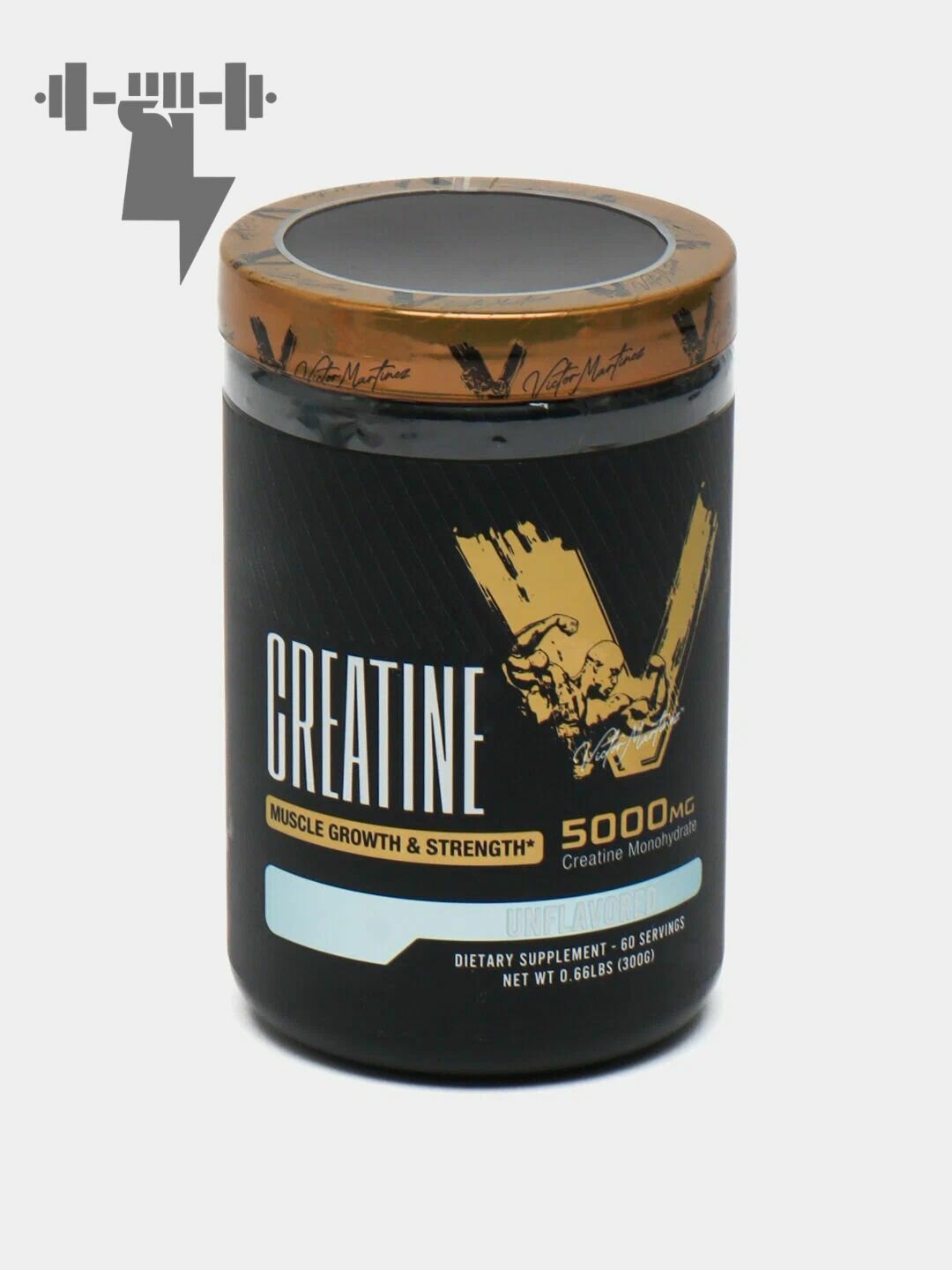 Креатин Victor Martinez 300 г чистый моногидрат для повышения энергии и силы