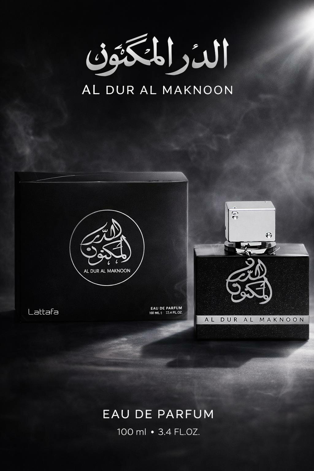 Порфюмированная вода Lattafa Al dur al maknoon для мужчин 100мл