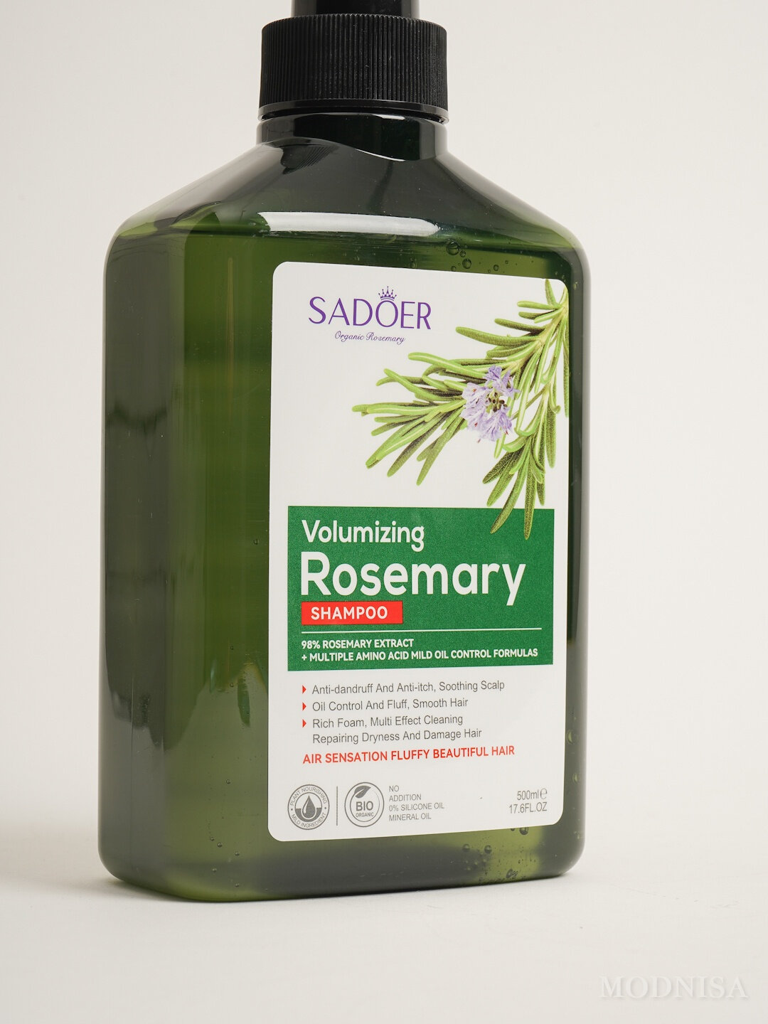 Розмариновый шампунь для укрепления и роста волос, 500 мл