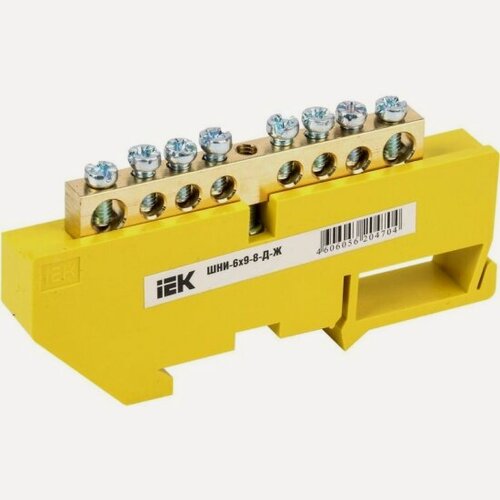 Изображение товара Шина нулевая (кросс-модуль) Iek YNN10-69-8D-K05