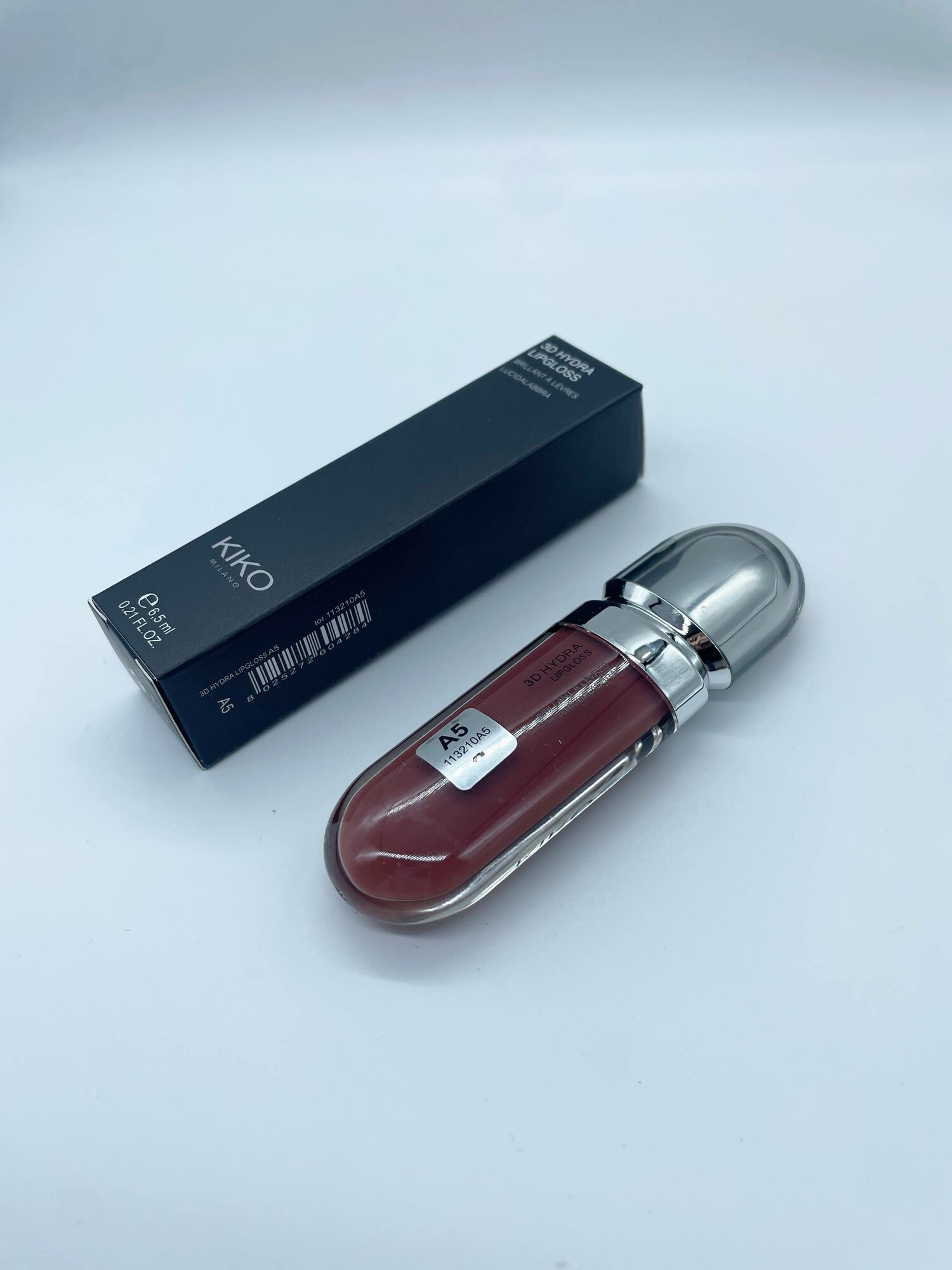 Помада блеск для губ, смягчающий и сияющий, с эффектом 3D, KIKO A5 — фото 1