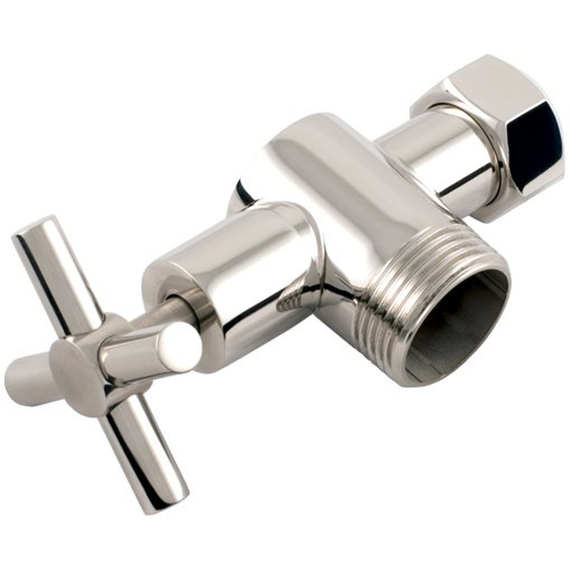 Вентиль Сунержа угловой н/ж СУНЕРЖА (крест) G 1 нар. р. / G 3/4 н. г. (Без покрытия) 00-1304-0134