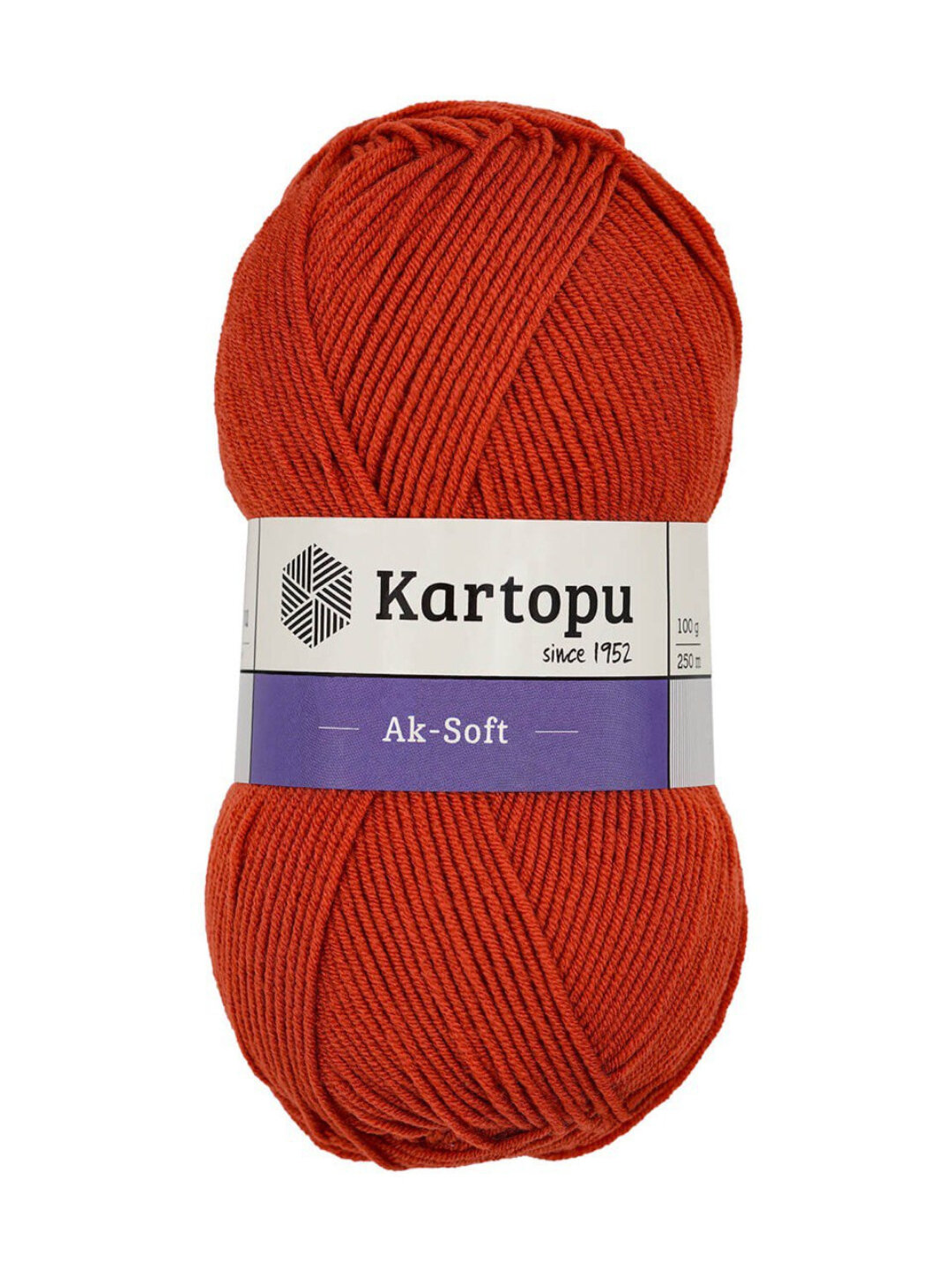 Пряжа Kartopu Ak-Soft гипоаллергенная, акриловая, 100 г, 250 м