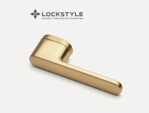 Изображение товара Ручки дверные LOCKSTYLE AKIK MOV BB (матовое золото) 011601100