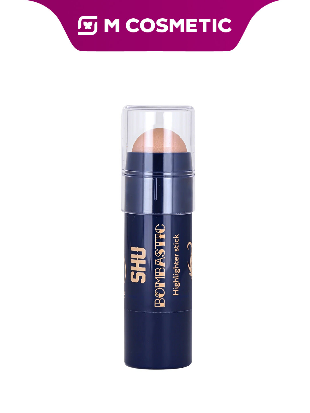Хайлайтер SHU Bombastic, кремовый, для лица, стик, №354, 6 г