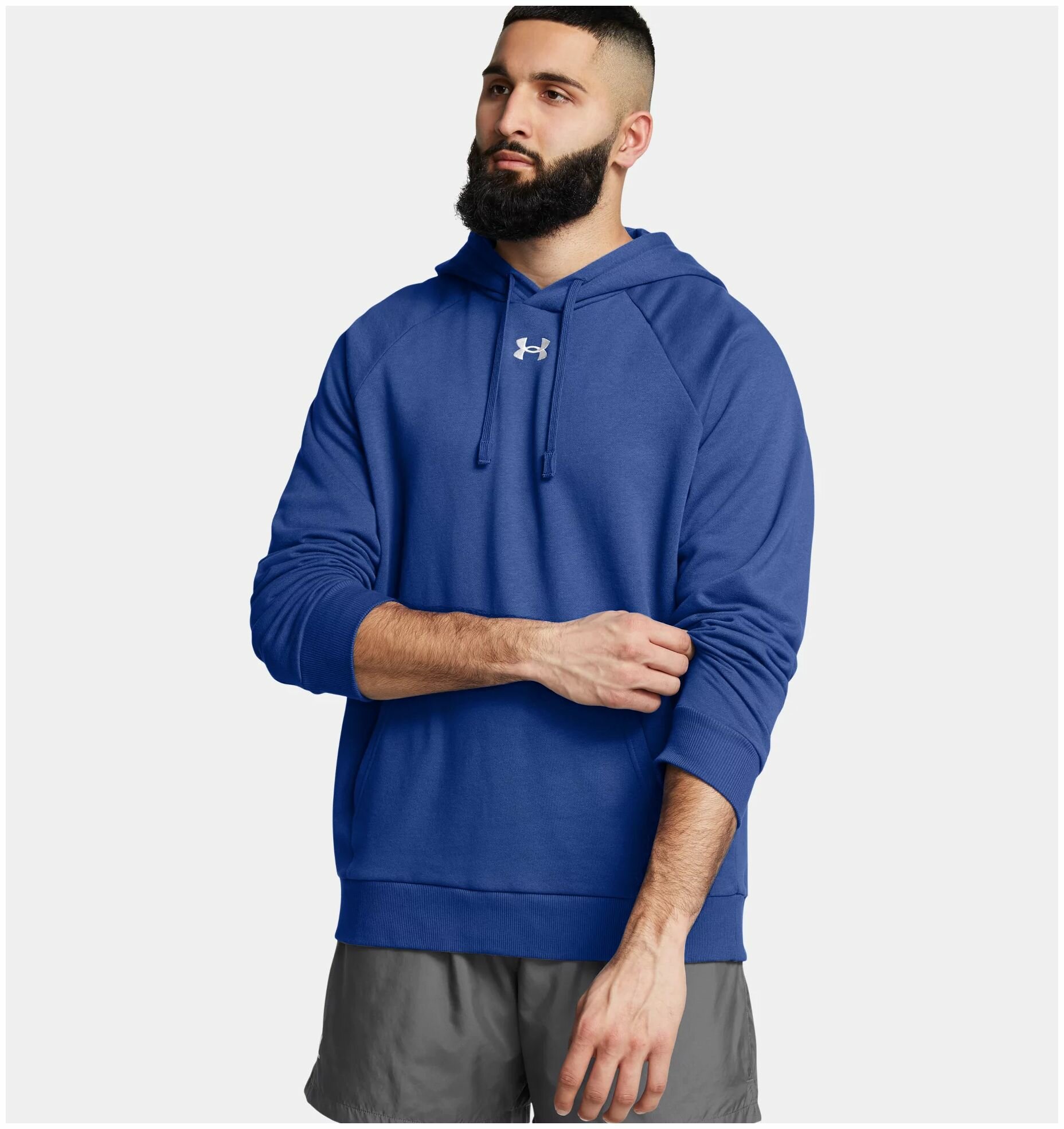 Худи Under Armour Rival , размер XL, , синий