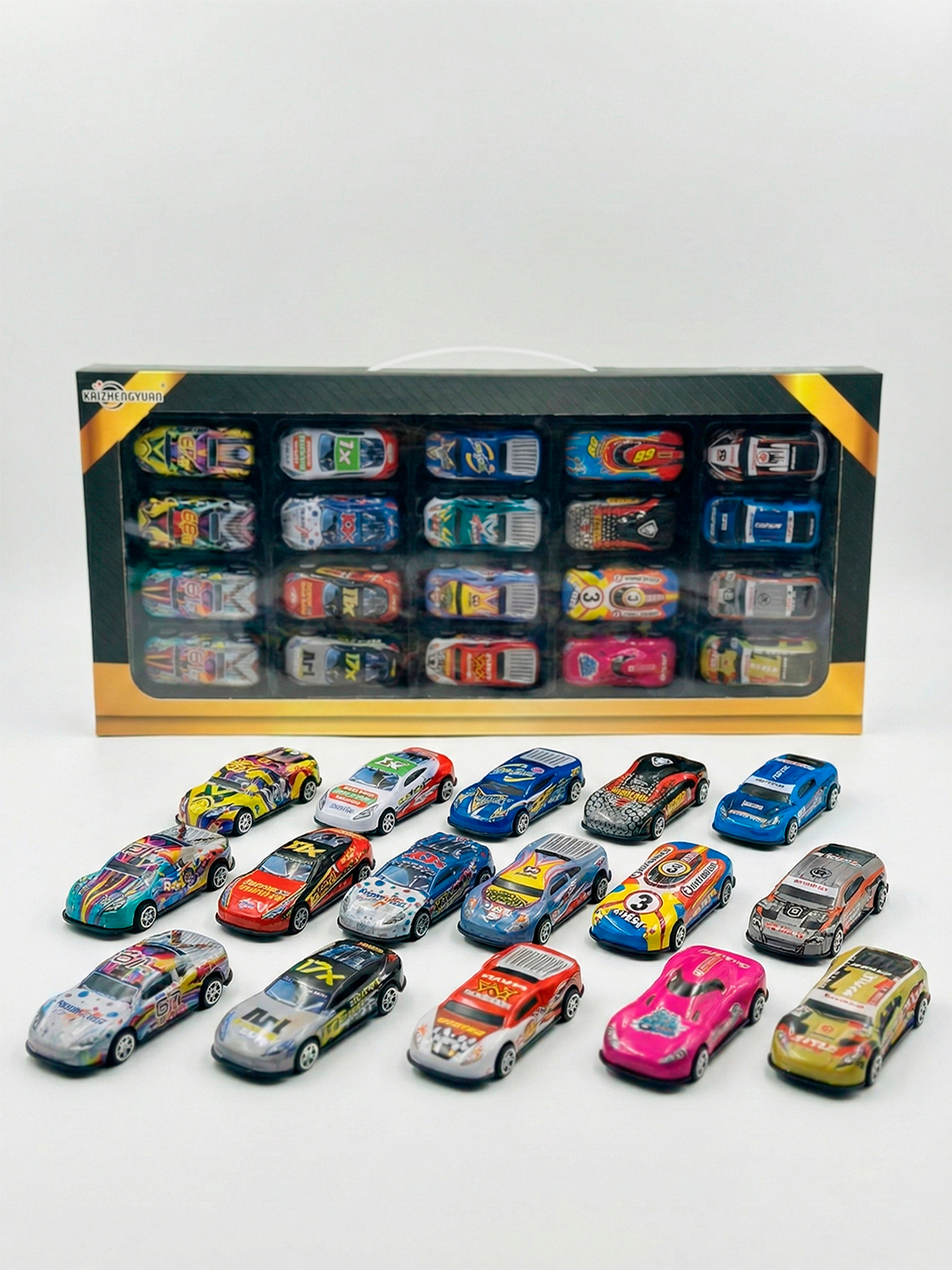 Набор металлических транспортных средств, 20 шт — фото 1