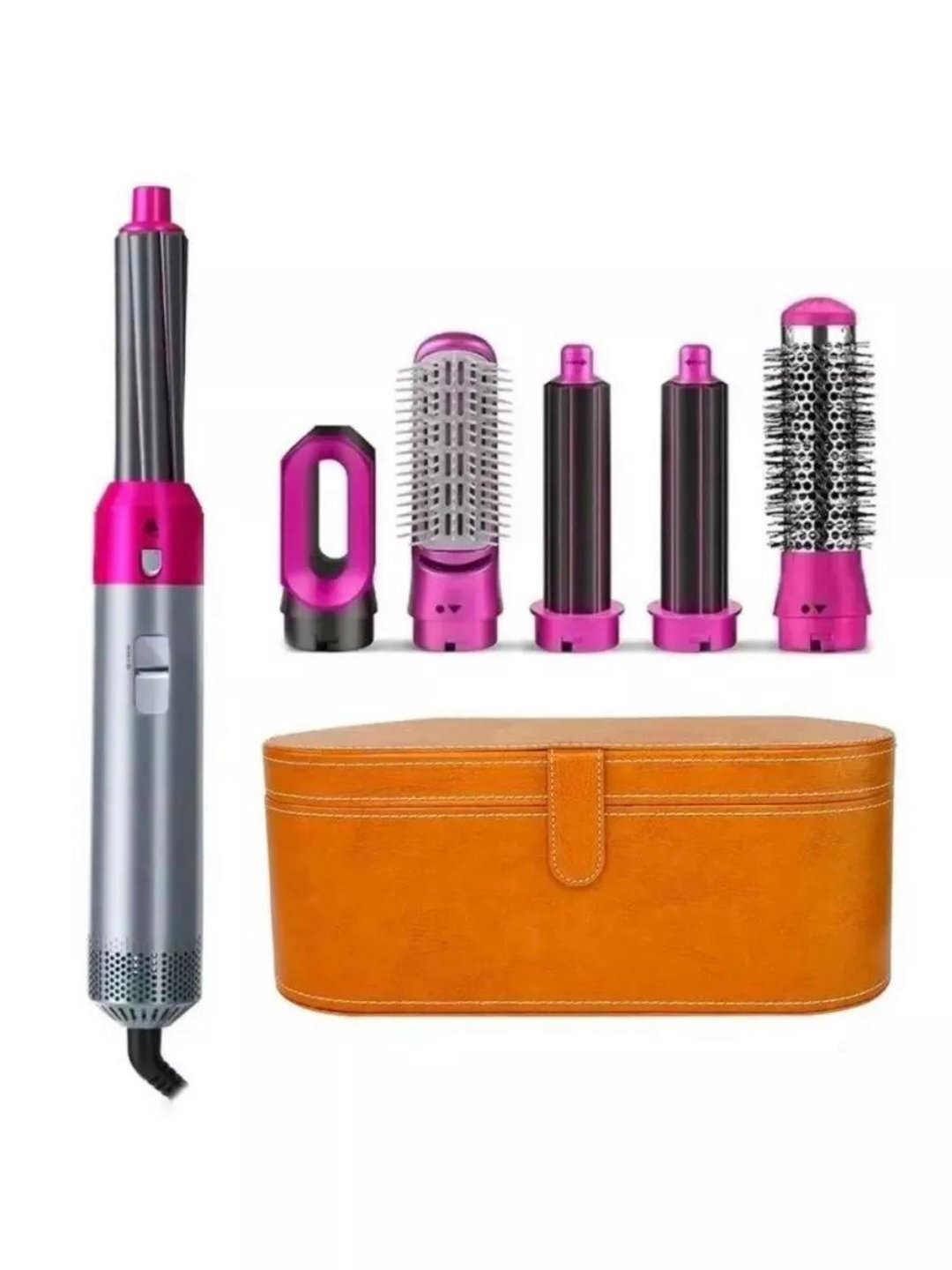 Фен-стайлер 5 в 1 с насадками, 1000 Вт, 3 режима, для укладки волос