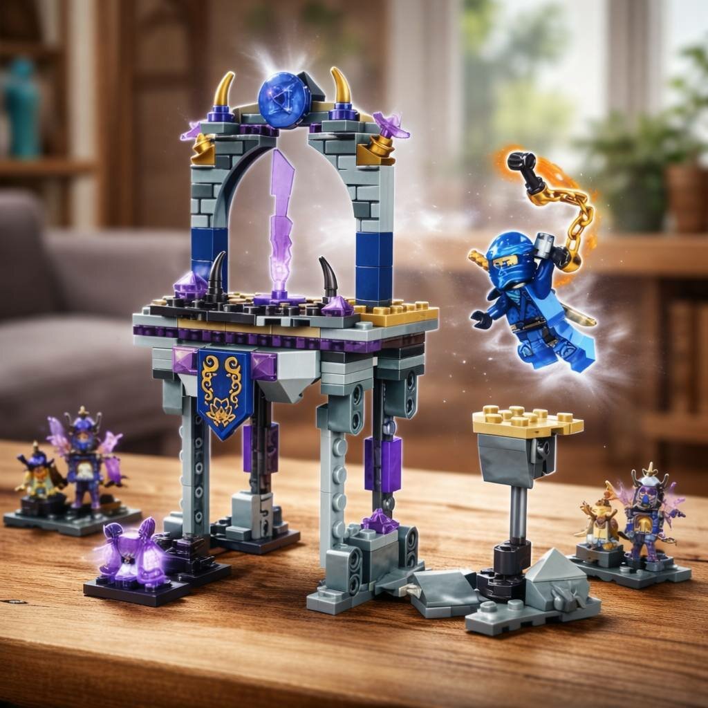 Конструктор "NINJA" MG1019C "Храм Хрустального Короля", 173+ детали — фото 1